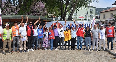 Anamur'da 1 Mayıs İşçi Bayramı coşkuyla kutlandı