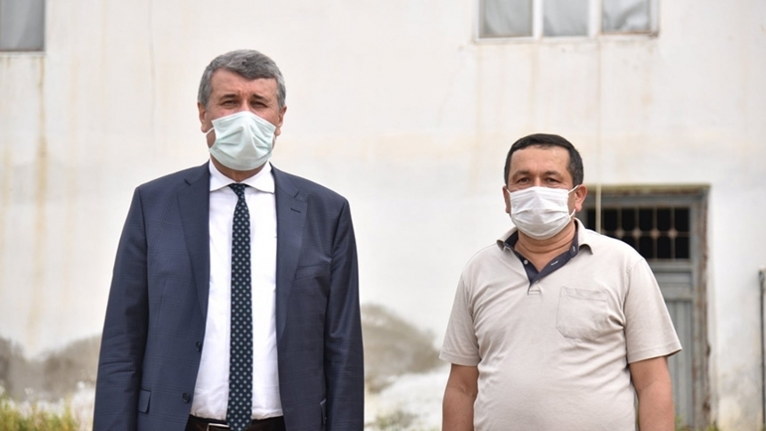Kılınç Gercebahşiş’te çalışmaları inceledi