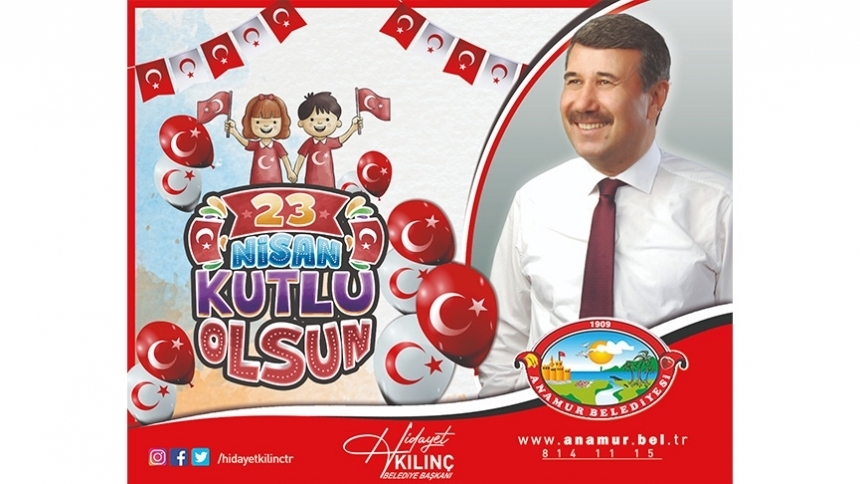Başkan Kılınç'tan 23 Nisan mesajı