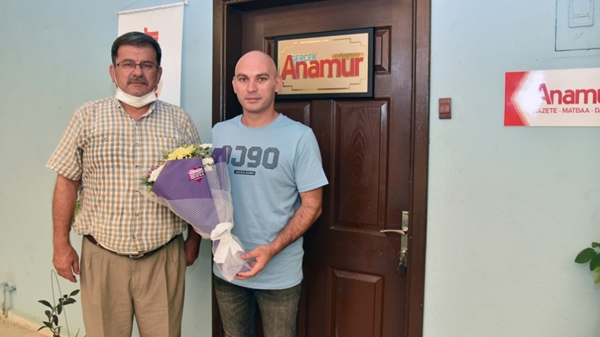 Anamur Gazetesi’ne 24 Temmuz ziyareti