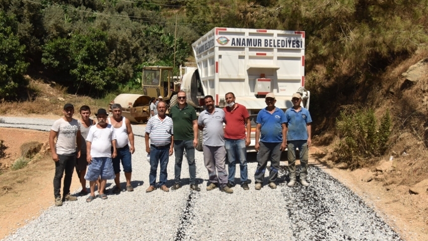Anıtlı’ya asfalt yol