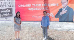 Büyükşehir'den organik tarıma destek