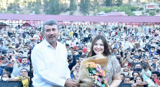 Abanoz Yaylası halk pazarına konserli açılış