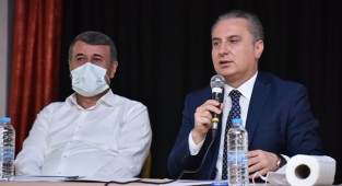 Kaymakam Bozdemir muhtarlarla toplantı yaptı
