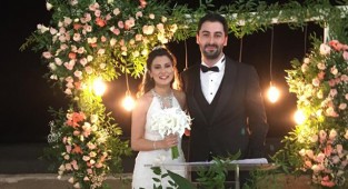 Süreyya Çelik'in kızı evlendi