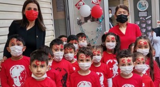 Kıbrıs İlkokulu’nda Cumhuriyet Bayramı coşkusu