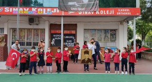 Sınav'da Cumhuriyet coşkusu
