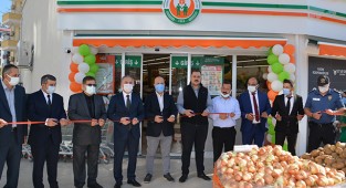 Tarım Kredi'nin 535. marketi açıldı