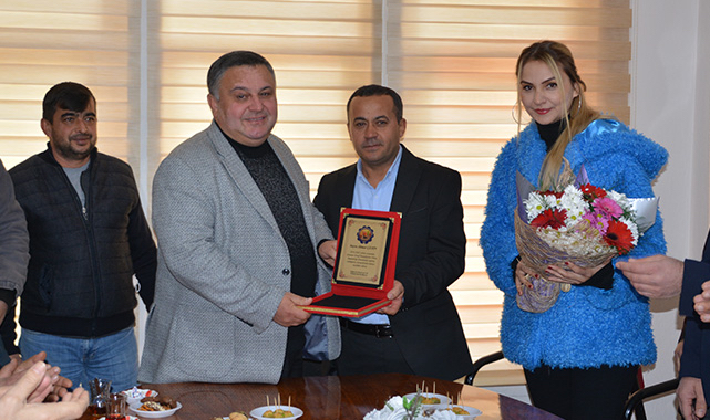 Esnaf odasında devir teslim töreni