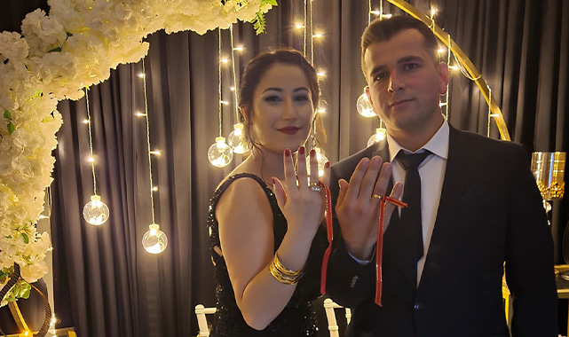 Doğan Güneş ile Kübra Aslan nişanlandı