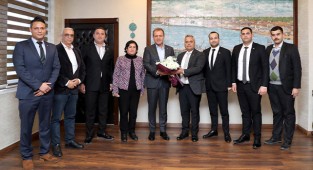 Kaya'dan Başkan Seçer'e ziyaret