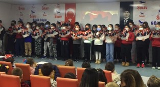 Çanakkale Zaferi Sınav Koleji'nde kutlandı