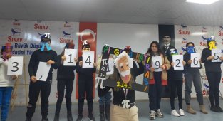 Sınav Koleji'nde Pi Günü kutlandı