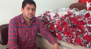 Muhtar Kiraz'dan anlamlı kampanya