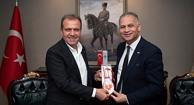 Başkan Seçer'e Hırvat vekilden ziyaret