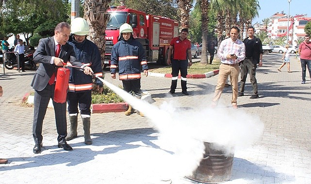 Hükümet Konağı'nda yangın tatbikatı yapıldı