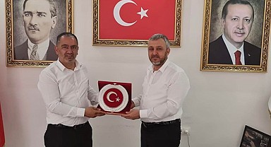 Sağlık-Sen'den Başkan Yılmaz'a ziyaret