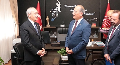 Başkan Deniz, Kılıçdaroğlu'nu ziyaret etti