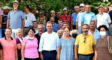 Başkan Seçer bayramı ilçe ziyaretleriyle geçirdi