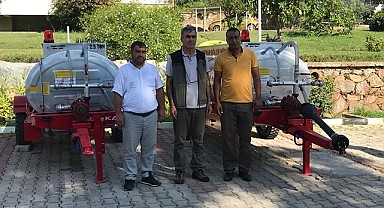 Orman köylerine su tankeri