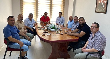 ANTSO Başkan Adayı Tuna ve yol arkadaşlarından ziyaret