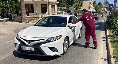 Orman yangınlarına karşı farkındalık için broşür dağıtıldı