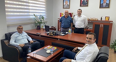Türe ve Çalışkan'dan Başkan Özdemir'e ziyaret