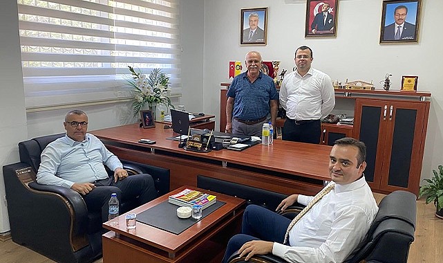 Türe ve Çalışkan'dan Başkan Özdemir'e ziyaret