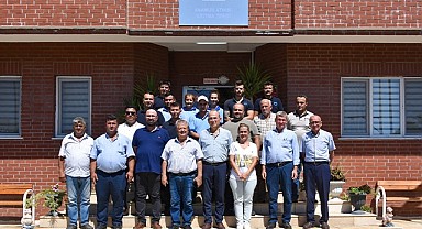 MESKİ Atıksu Arıtma Tesisleri'ne muhtarlardan tam not
