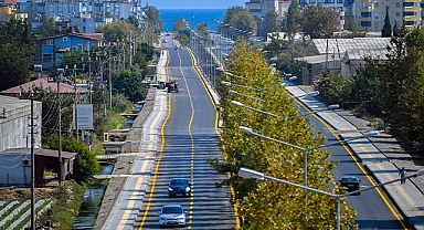 Anamur'da 3 önemli cadde yeni çehresine kavuştu