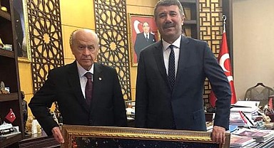 Başkan Kılınç Bahçeli'yi ziyaret etti