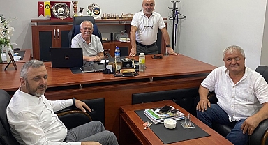 Başkan Yılmaz'dan Özdemir'e ziyaret