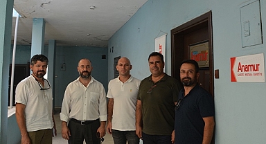 Ertuğrul Oğuz'dan Anamur Gazetesi'ne ziyaret