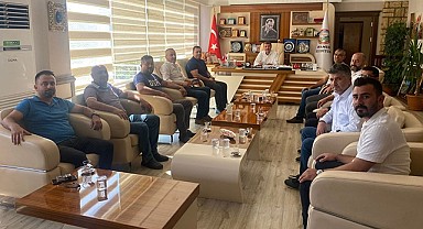 Ertuğrul Oğuz'dan Başkan Kılınç'a ziyaret