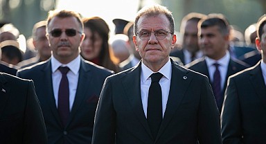 Seçer: Atamızın huzuruna kalbimiz, gözümüz, dilimiz başka çıkmadık