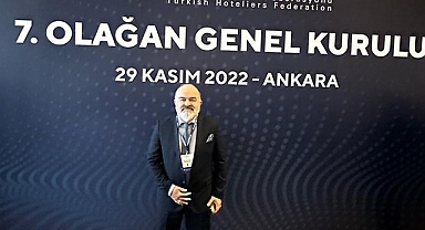 Ünlüselek, Türkiye Otelciler Federasyonu Genel Kurulu'na katıldı