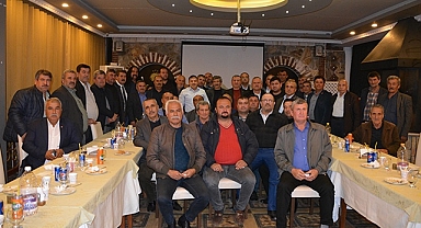 Dr. Fatih Dölek Anamur'da muhtarlarla buluştu