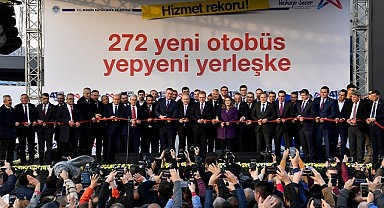 Mersin'in yeni toplu taşıma yerleşkesi hizmete açıldı