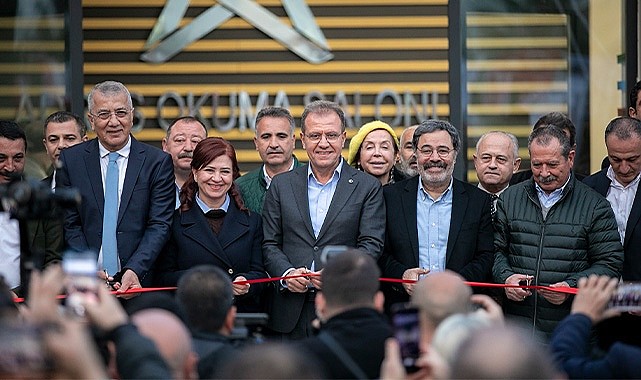 Türkiye'nin en güzel okuma salonu Mersin'de açıldı