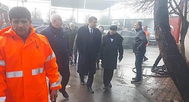Başkan Kılınç deprem bölgesinde