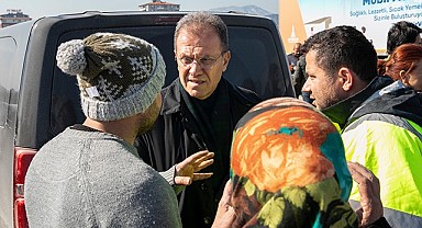 Başkan Seçer, Hatay’da deprem bölgesinde incelemelerde bulundu