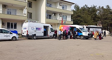 Büyükşehir'in Hatay ve Adıyaman'da destek çalışmaları sürüyor