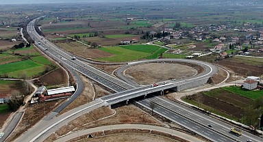 Sakarya'da yeni otoban girişinde çalışmalar hızlandı
