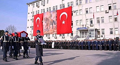 Şehit Astsubay için tören düzenlendi