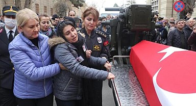 Şehit Pilot Albay Adalıoğlu, son yolculuğuna uğurlandı
