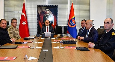 Vali Pehlivan başkanlığında güvenlik toplantısı gerçekleştirildi