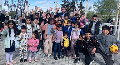 AK Parti Milletvekili Adayı Eminoğlu: Çocuklar için çalışmaya devam edeceğiz