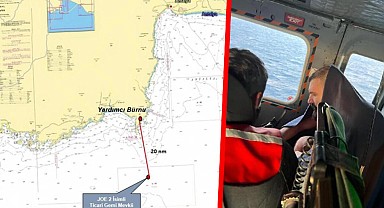 Antalya açıklarında ticari gemi battı: 5 personel kurtarıldı, 9 kişi aranıyor