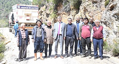 Başkan Kılınç: 21. yüzyılın Anamur'unda asfaltsız yol bırakmayacağız