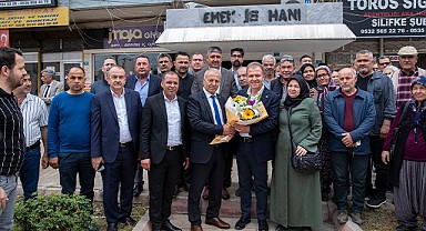 Başkan Seçer Silifke’de iş dünyası ile bir araya geldi